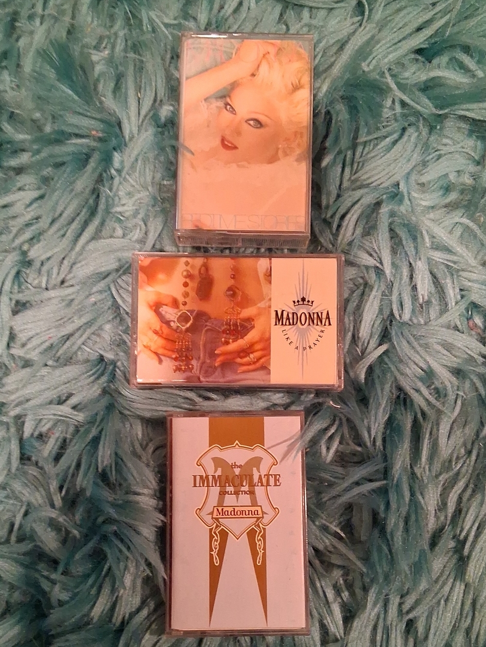 Madonna Cassette Tapes - Like A Prayer, Bedtime Stories, Immaculate Collection